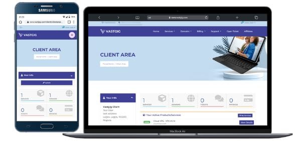 vastgig clientarea